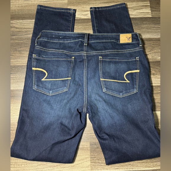 NWOT American Eagle Skinny Jeans in Size 10 Long - Picture 3 of 4